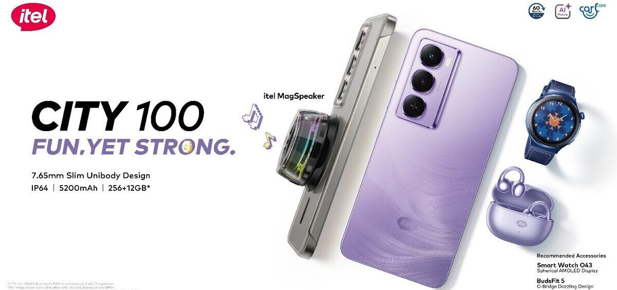 itel CITY 100 new product launch