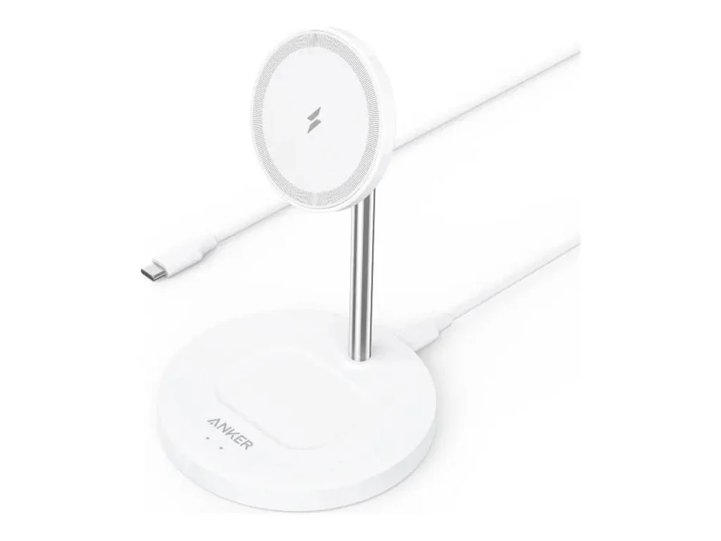 Anker PowerWave Magnetic 2 In 1 Stand Lite Wireless Charger - Image 2