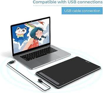 XP-Pen Deco Fun L Graphic Tablet – Classic Black - Image 5