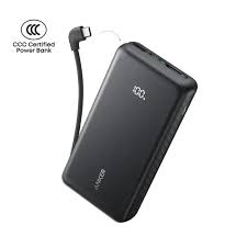 Anker Zolo Power Bank 20000mAh 22.5W Built-In Usb-C Cable