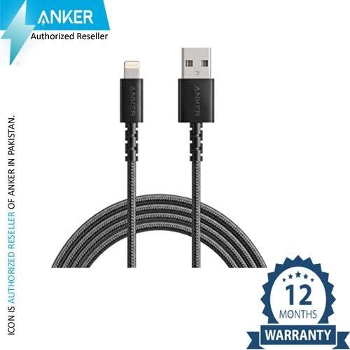 Anker PowerLine Select USB Cable With Lightning Connector 6ft Cable - A8013H11