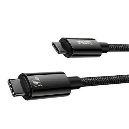 Baseus Tungsten Gold Fast Charging Type C to Type C 240W - Image 2
