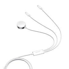 Joyroom S-IW007 3-in-1 Magnetic Charger+Dual Lightning cable (USB-A) 1.2m - Image 5