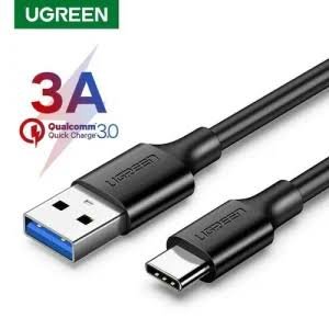 UGreen 20881 USB 3.0 To USB C Cable 0.5m Black1750