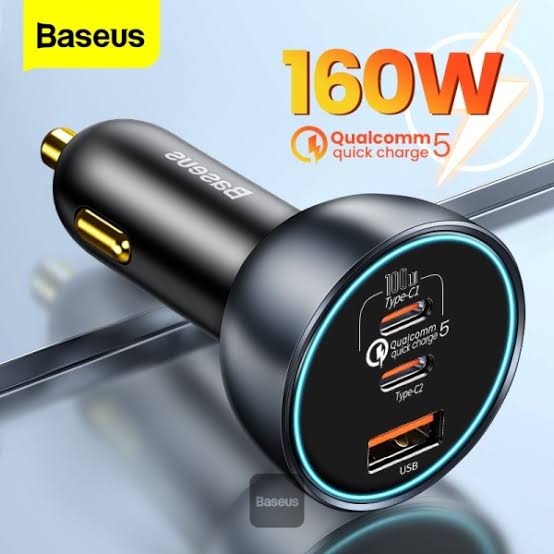 Baseus Qualcomm 160W Fast Car Charger