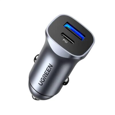 UGreen 30780 Aluminum 18W PD Fast Car Charger