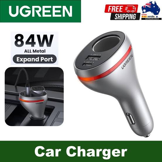 UGreen 84W QC PD Car Charger