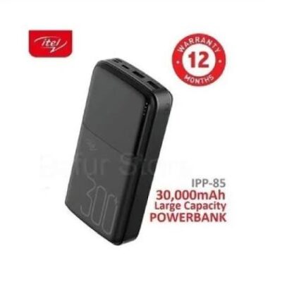 Itel IPP-85 30,000mAh Large Power Bank