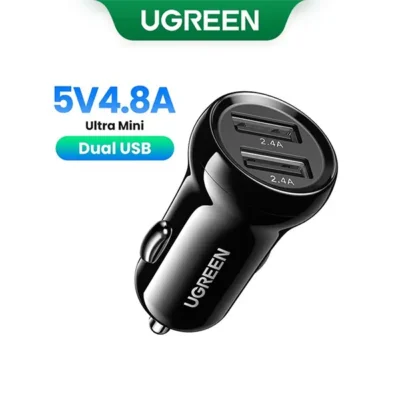 UGreen Dual 24W Car Charger